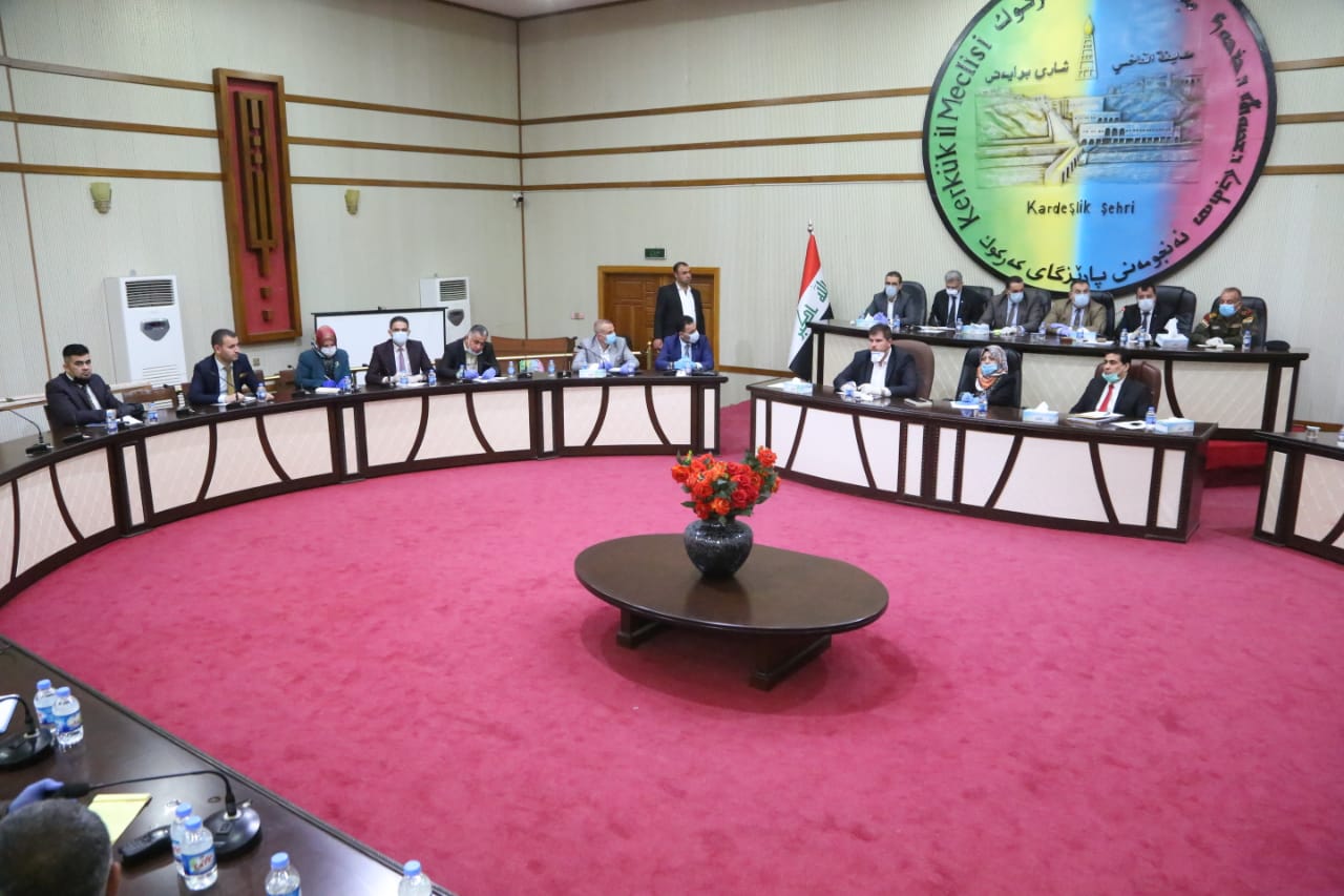    خلية الأزمة  في كركوك  تصدر قرارات وتوصيات جديده .. التأكيد على سلامة مواطني كركوك والعمل كفريق واحد ..
