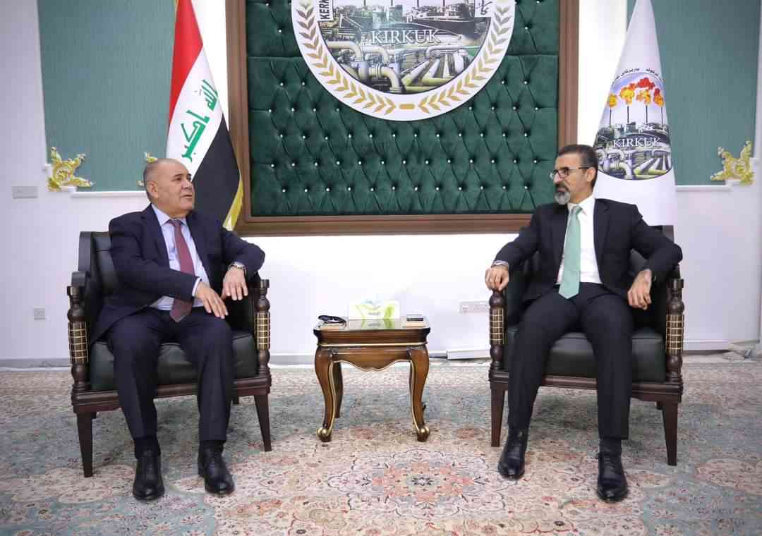 محافظ كركوك ريبوار طه  يستقبل وفد من الاتحاد الوطني الكوردستاني برئاسة السيد سعدي احمد پيره عضو المكتب السياسي والناطق باسم الاتحاد الوطني