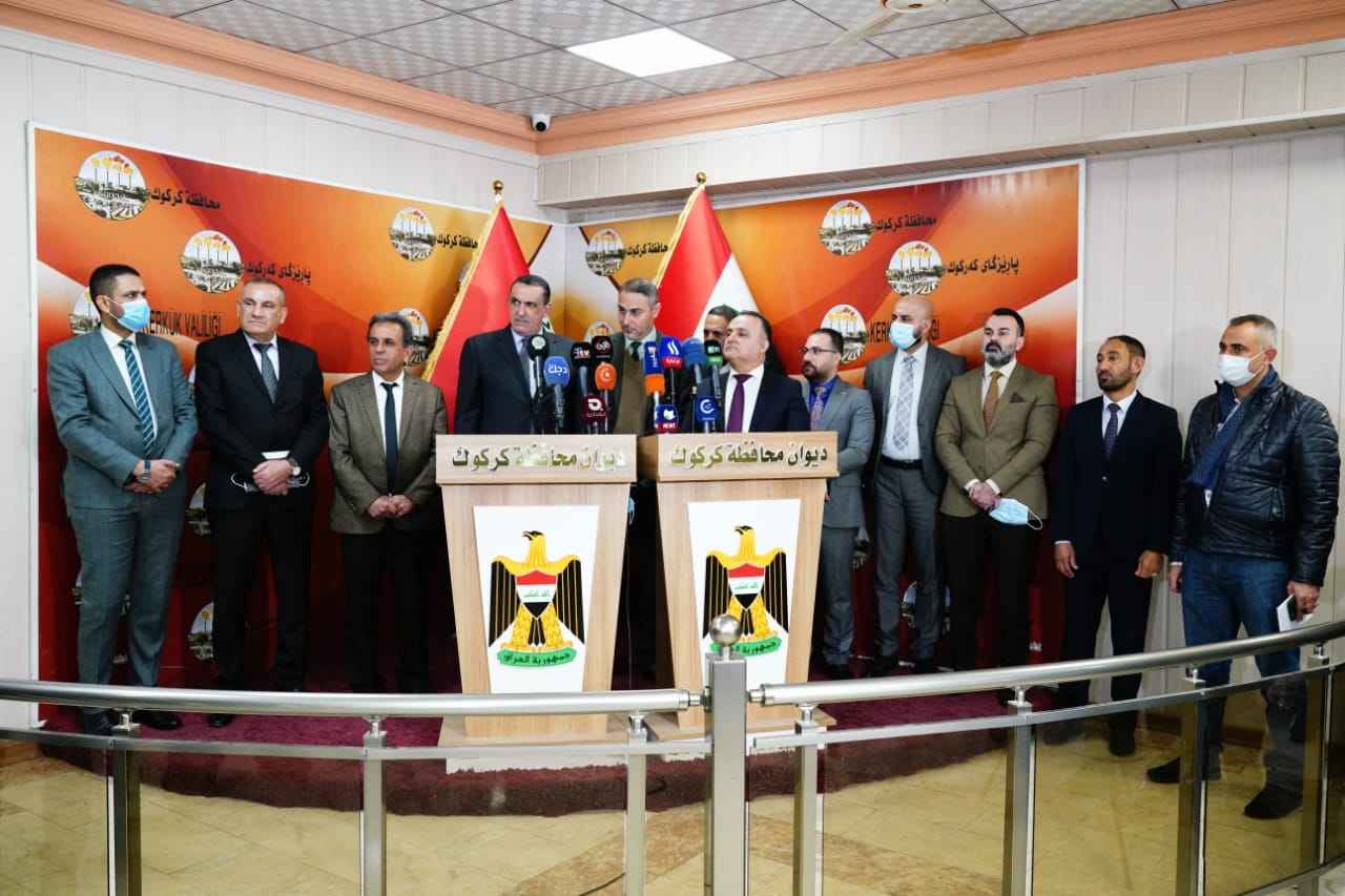      كركوك  تستنفر جهود دوائرها لتنظيف المدينة . الجبوري نعمل كفريق واحد وواجبنا اعادة كركوك للتميز في مجال التنظيف . محافظ كركوك  أولويتنا تنظيف المدينة , وجهودنا في المشاريع والخدمات يجب ان تكتمل مع انجاح ملف التنظيفات . الجبوري  سنحاسب الدوائر التي لا 