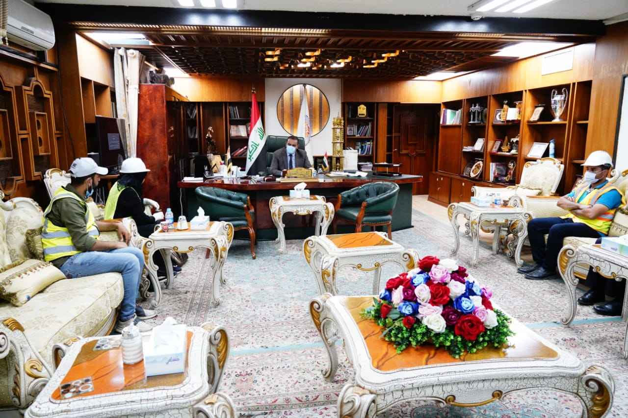     السيد محافظ كركوك  سنبقى داعمين للمهندسين المعتصمين لحين ايجاد حل وتحقيق مطالبهم المشروعة 