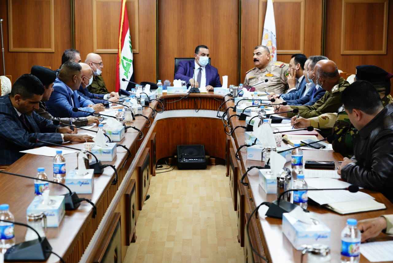 اللجنة الأمنية العليا  تبحث جهود دعم التنسيق وتعزيز الأمن في كركوك 