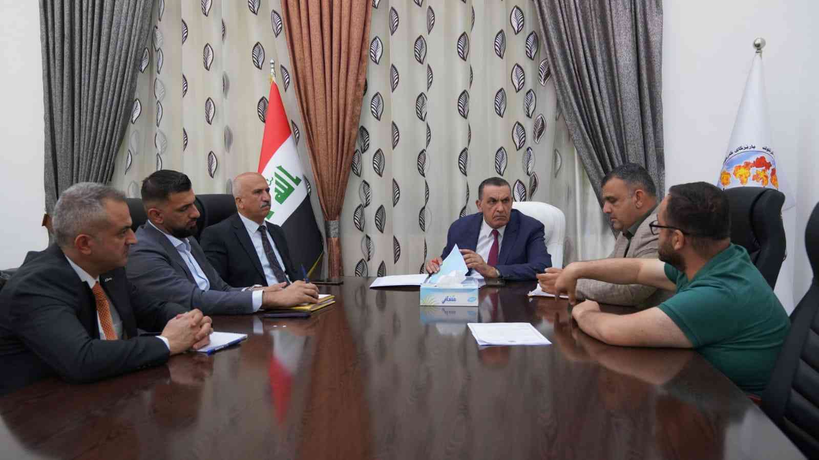 الجبوري ..  يوجه بتامين كافة متطلبات انجاح جهود تنظيف مدينة كركوك .