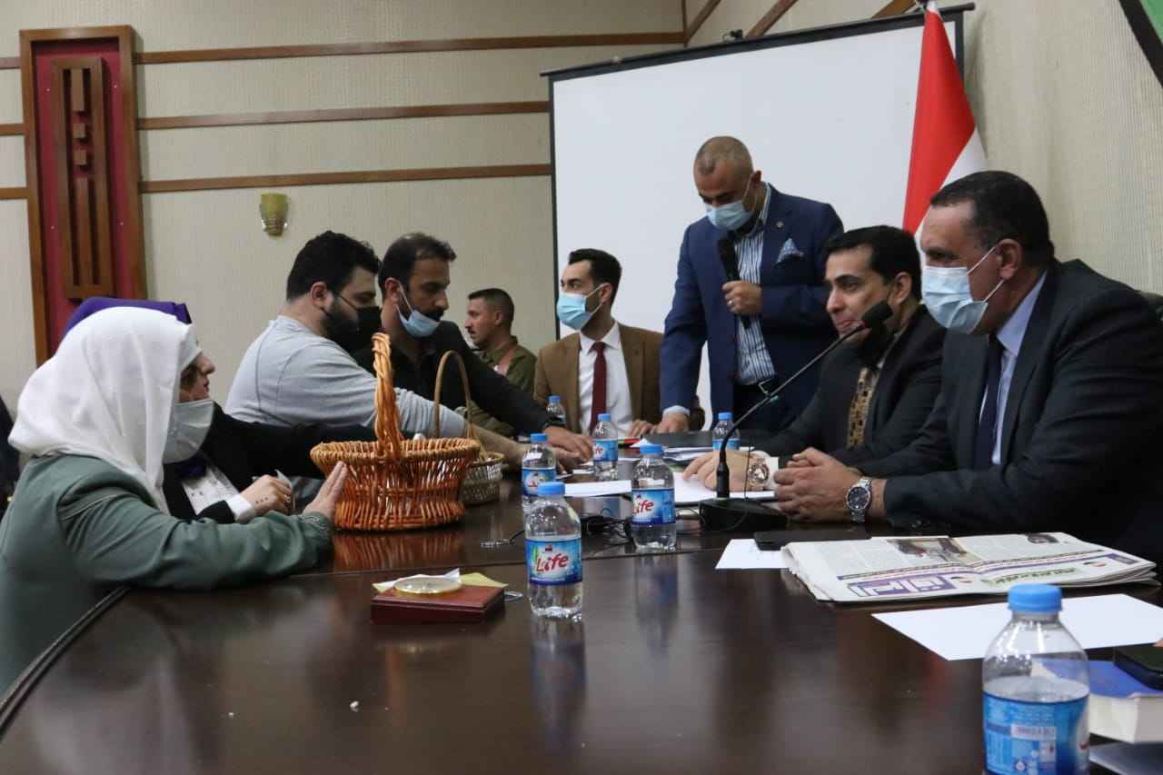  كركوك تثمن جهود الحكومة الأتحادية ووزارة التخطيط  الجبوري  يشرف على قرعة توزيع الشقق السكنية في جنوب دوميز وشوراو 