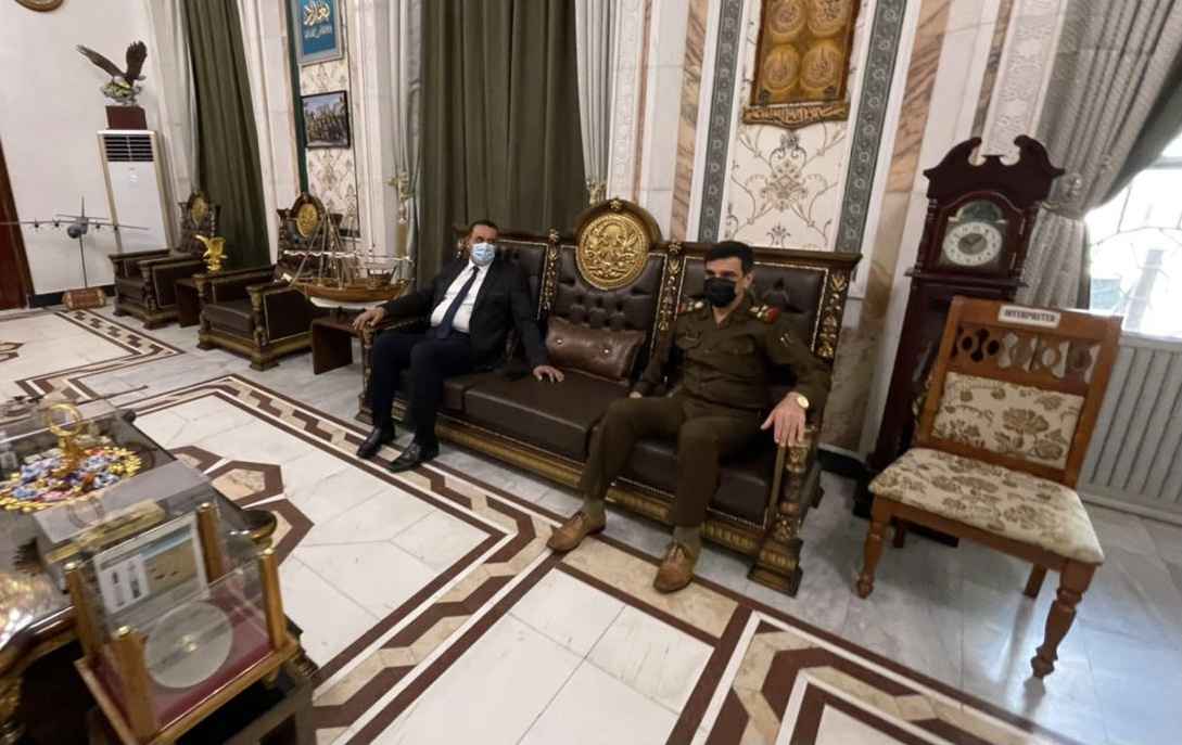 رئيس اركان الجيش العراقي البطل  يوجه بأكمال كافة المتعلقات لتشغيل مطار كركوك،،ويشيد بجهود الادارة وتعاونها مع القوات الامنية .