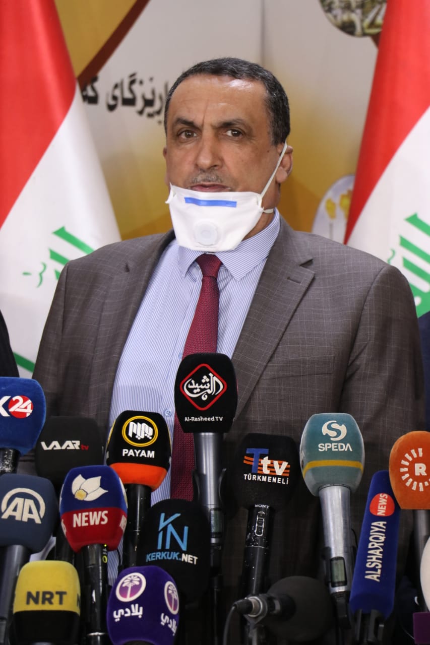 خلية الازمة في كركوك تعمل بروح الفريق الواحد  توصيات وقرارات لخدمة مواطني كركوك وضمان سلامتهم 