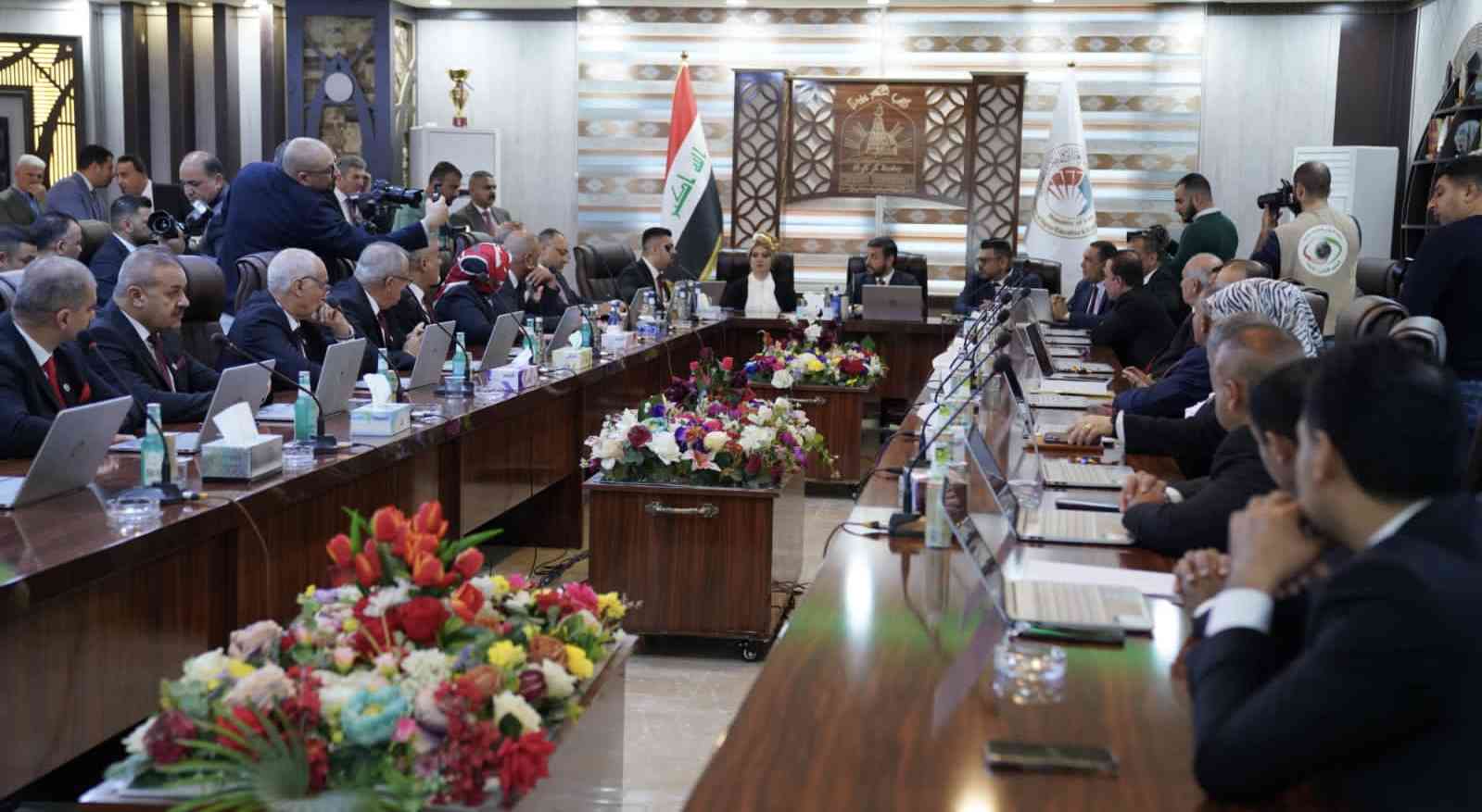 معالي وزير التعليم ومحافظ كركوك  يزوران رئاسة جامعة كركوك .