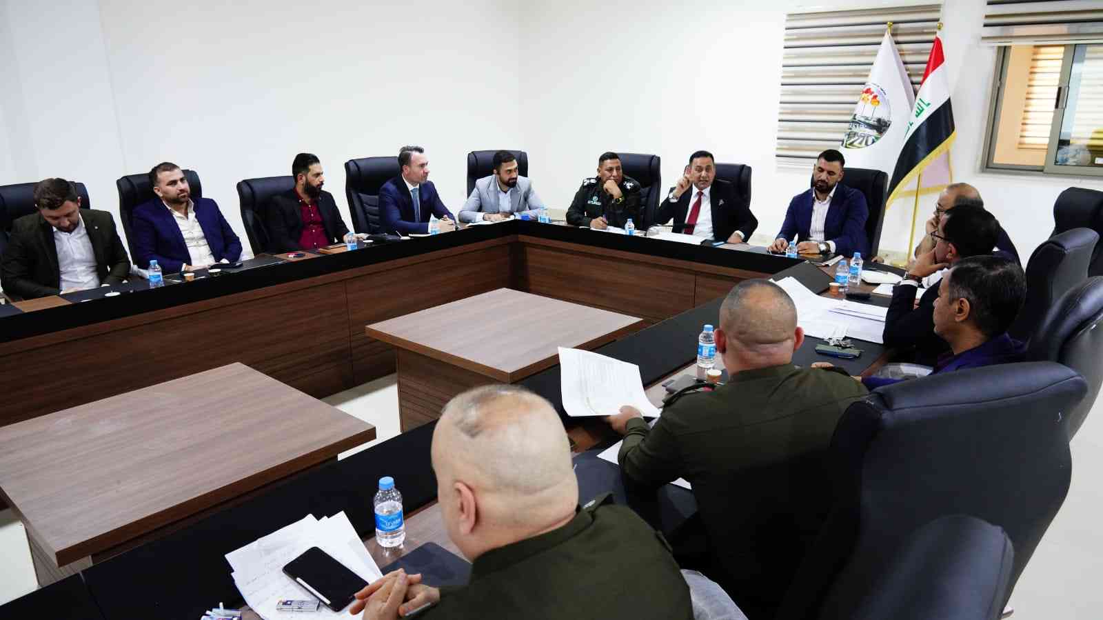 السيد رئيس هيئة المستشارين .. يبحث جهود تنفيذ مشروع بناء منظومة حماية المدن .