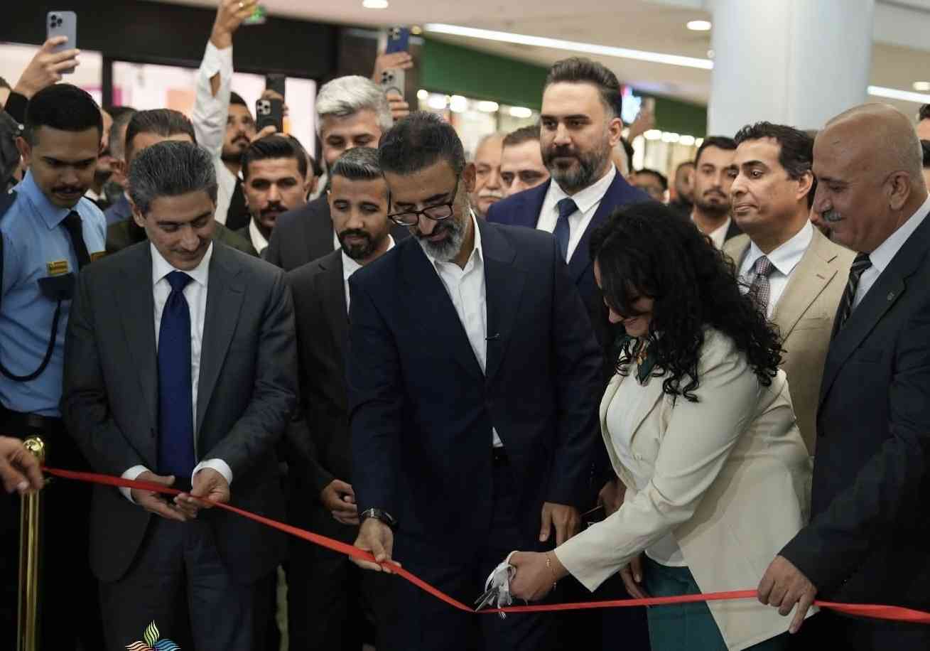 افتتح السيد محافظ كركوك ريبوار طه   معرض كركوك الدولي للطاقة الشمسية في كركوك