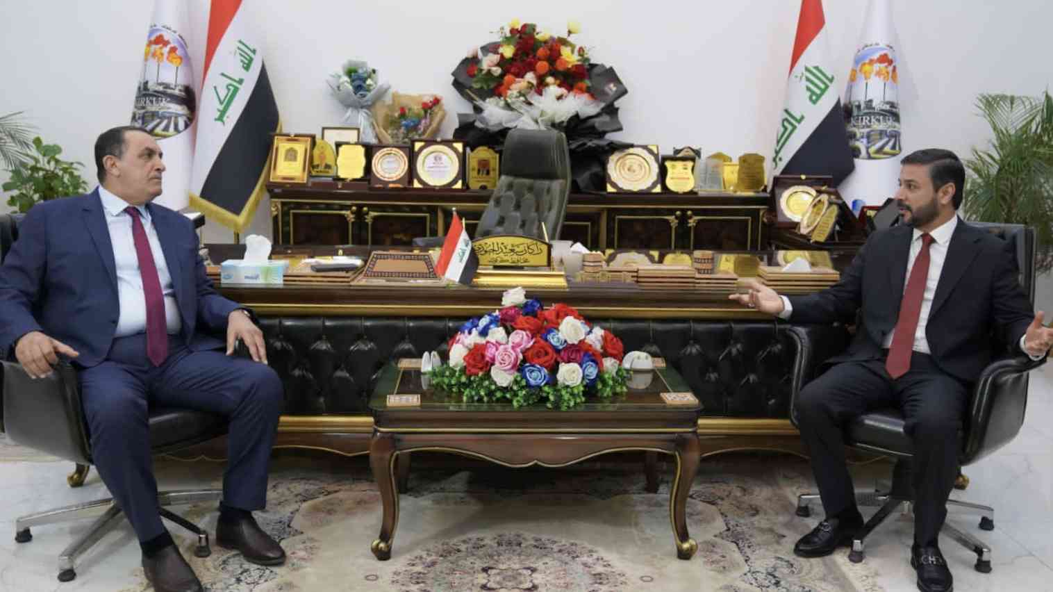 العبودي والجبوري ..  يؤكدان دعمهما لجامعة كركوك ومؤسسات التعليم العالي في كركوك .