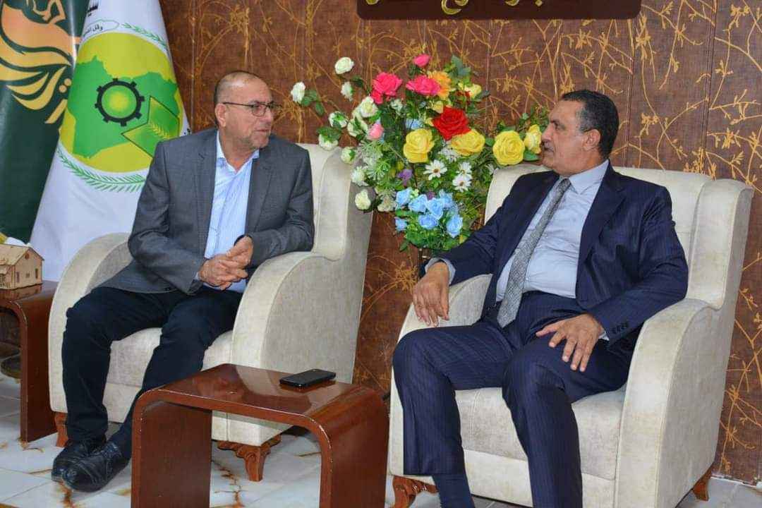 الجبوري يبحث مع البياتي اوضاع كركوك .