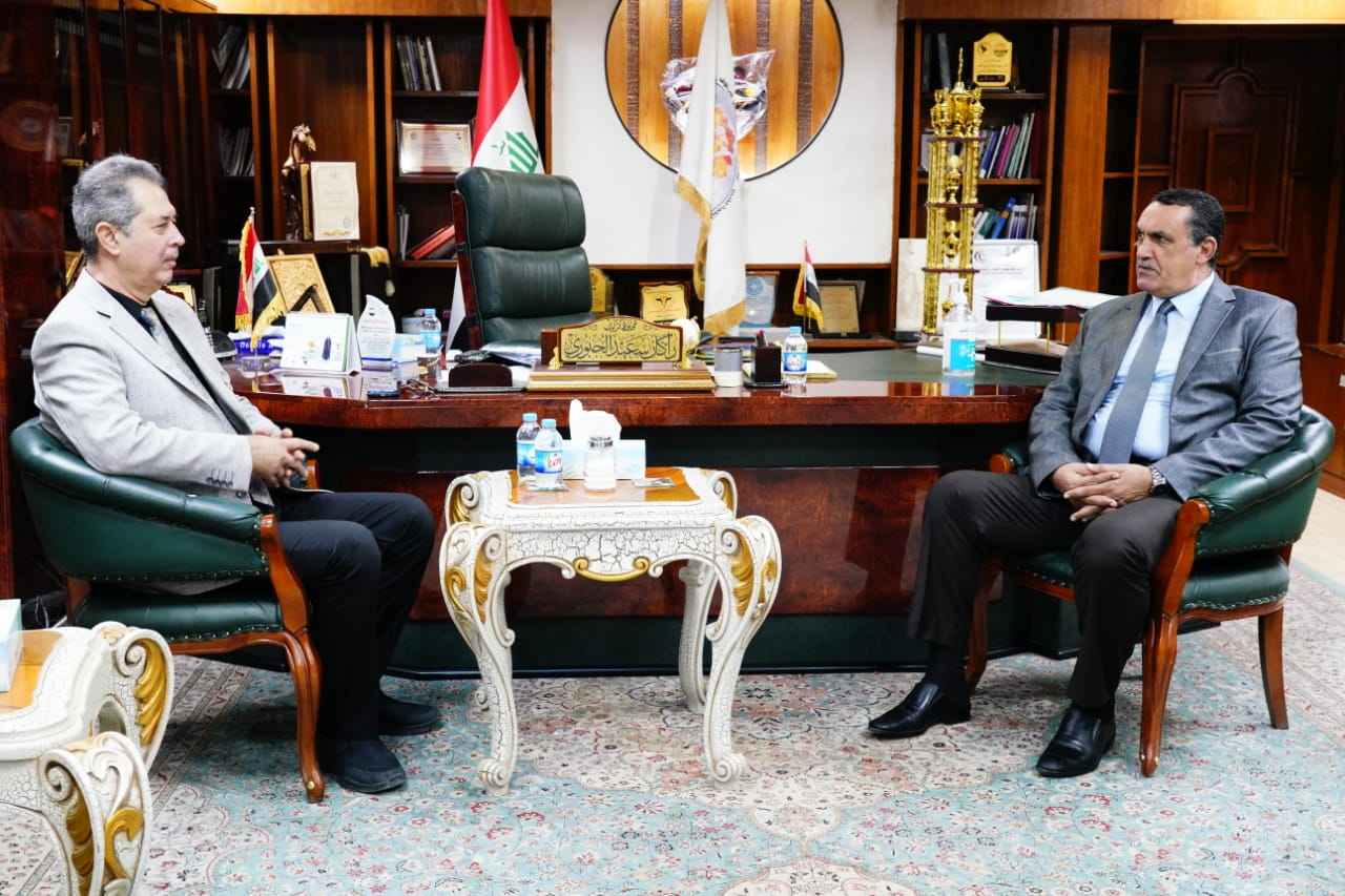  الجبوري يشيد بمواقف السيد فوزي اكرم ترزي 