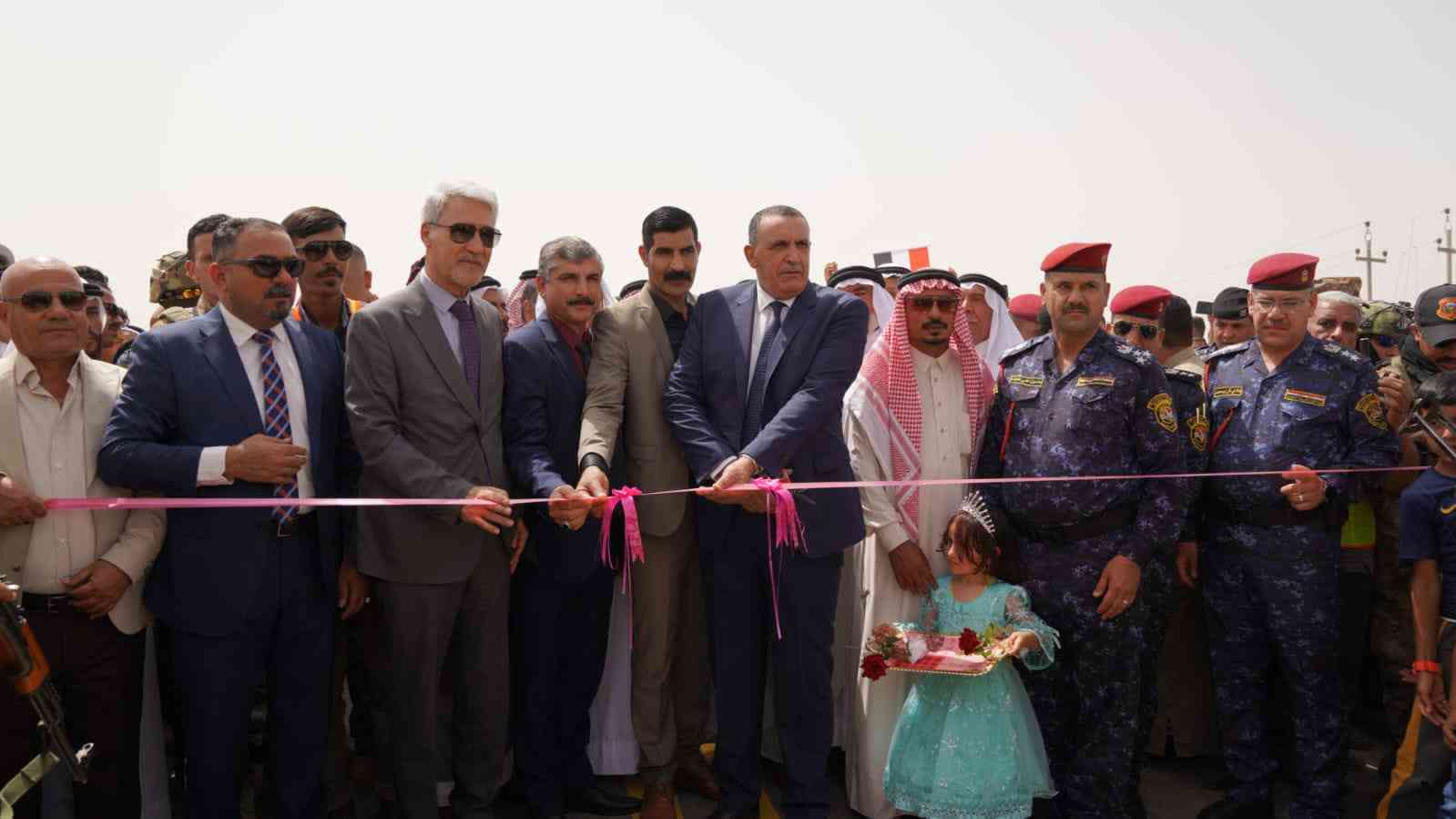 منجز اخر في كركوك ..  افتتاح جسر صدر النهر ..