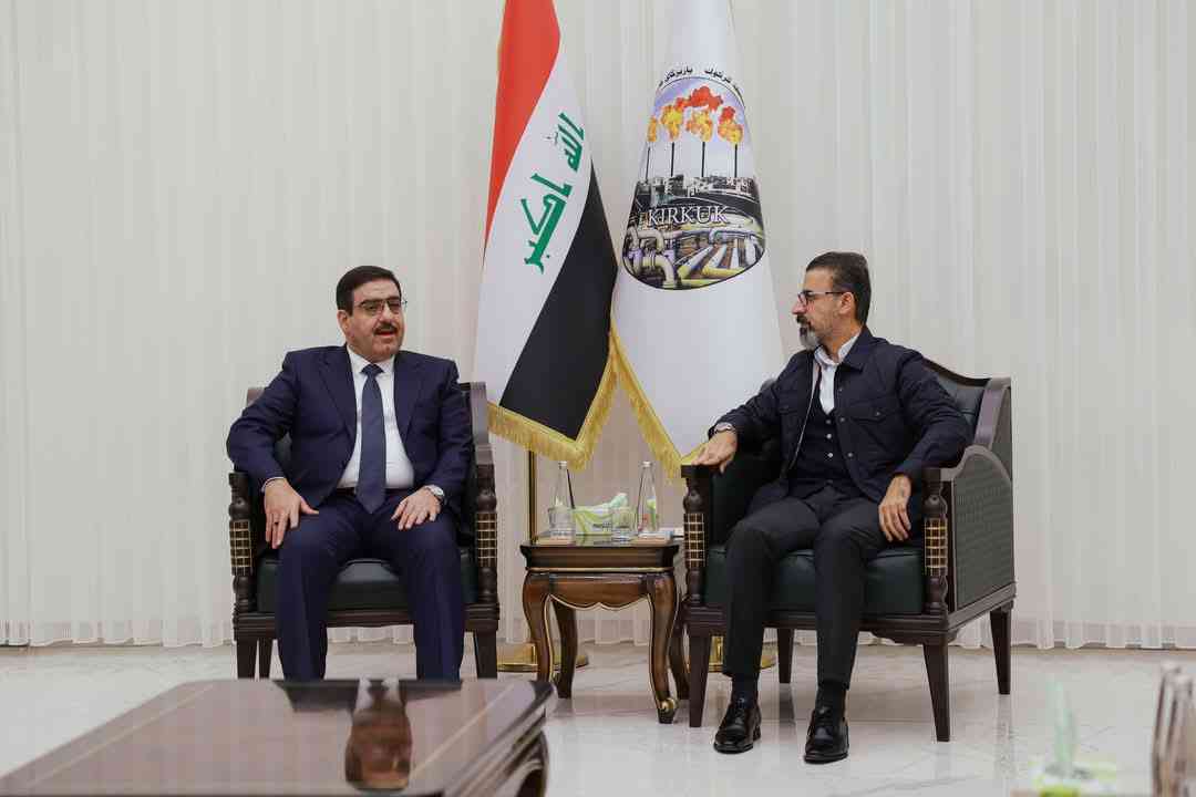 معالي وزير التجارة .. يبحث مع محافظ كركوك ريبوار طه