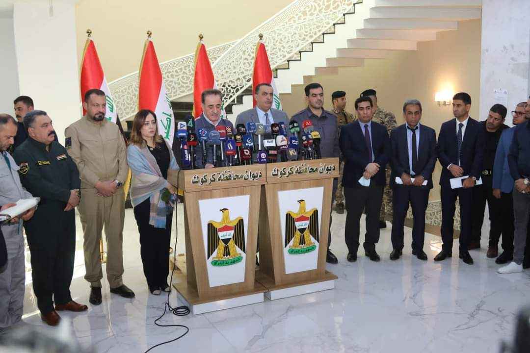 في مؤتمر صحفي مشترك  الجبوري ..يطالب بزيادة تجهيز كركوك عبر الشبكة الوطنية ..وتامين الوقود المدعوم للمولدات لضمان تخفيض اسعار الامبير .