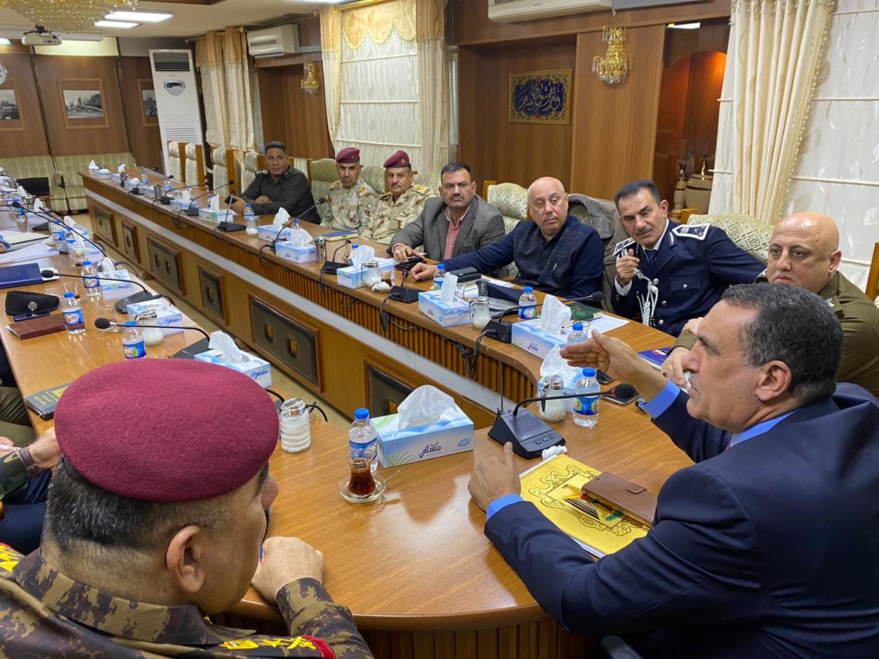   اللجنة الأمنية العليا  أولويتنا الحفاظ على الأمن ودعم جهود الأعمار وتوفير الخدمات