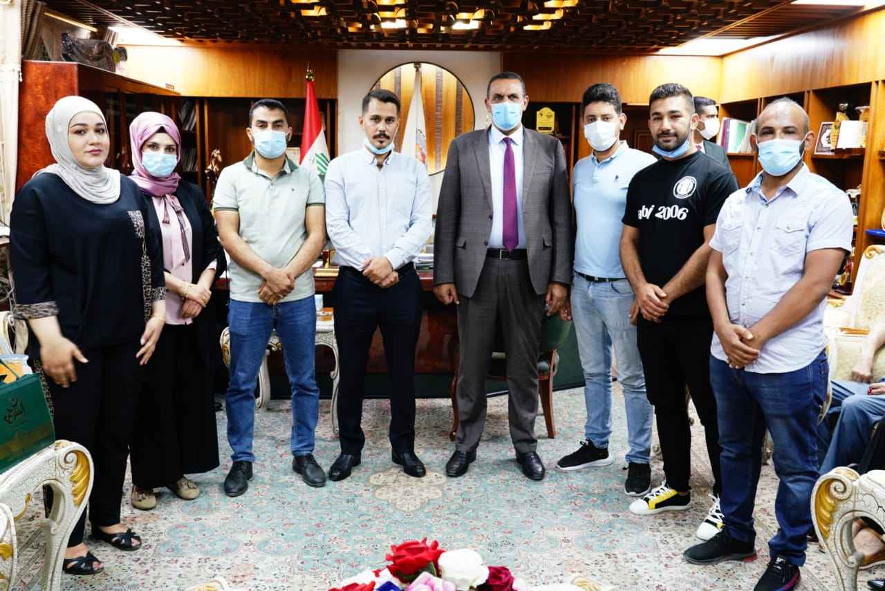    السيد محافظ كركوك    هدفنا الدائم خدمة مواطني محافظتنا .. وحريصون على تأمين فرص عمل للخريجين 