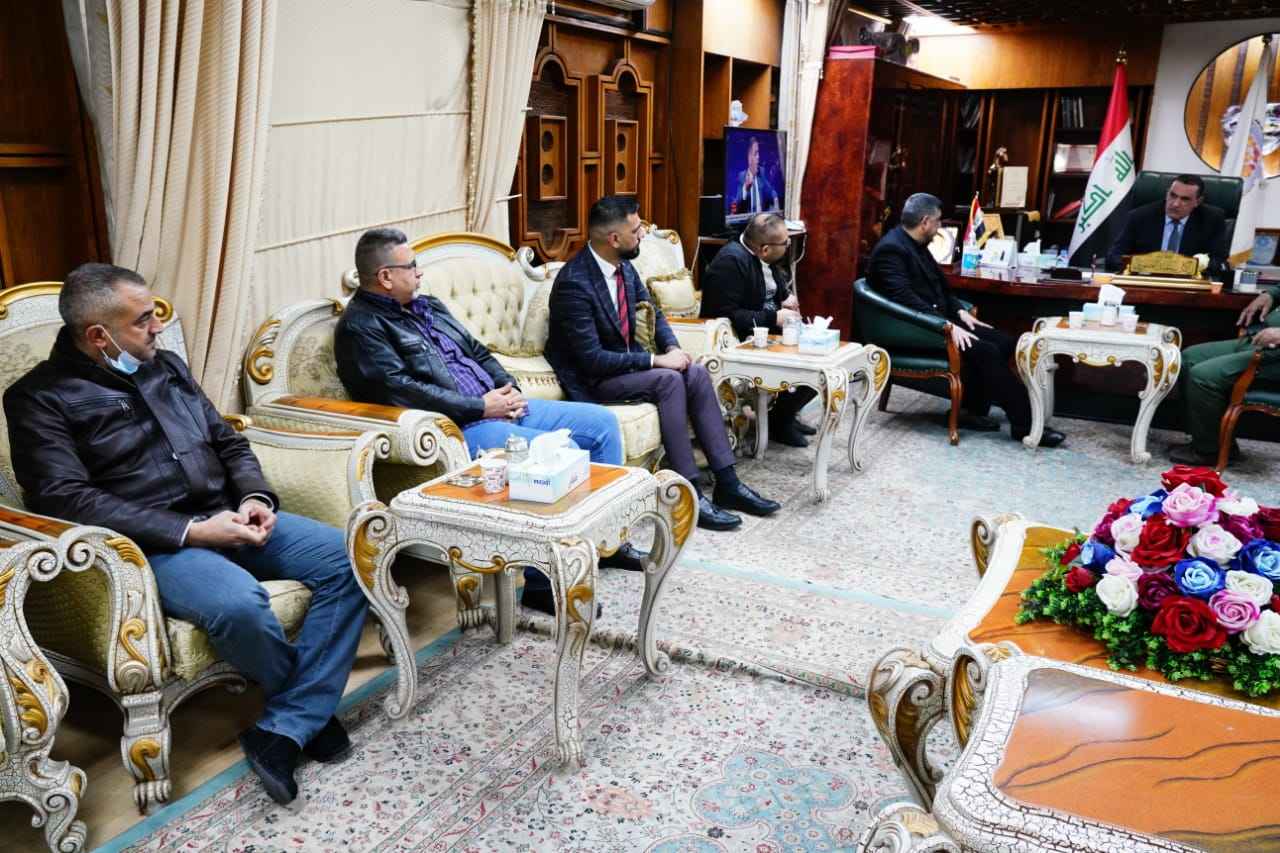  الجبوري يثمن جهود ودعم وزارة التخطيط في تنفيذ المشاريع وخدمة مواطني كركوك 