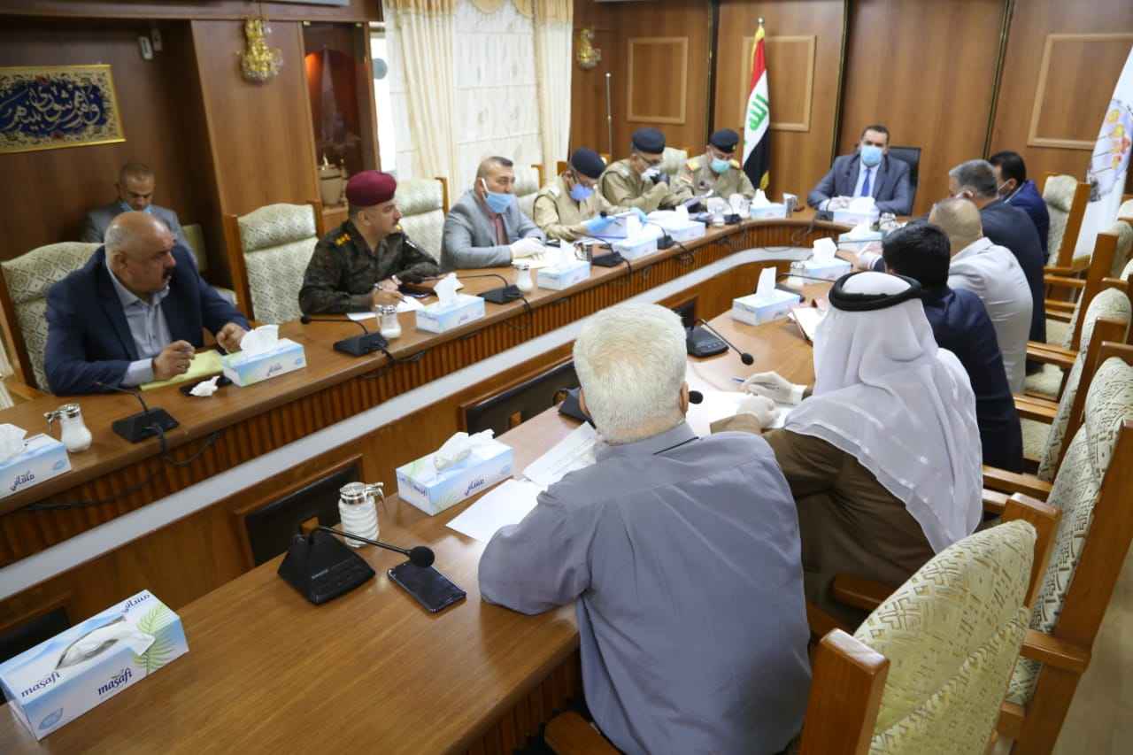  الجبوري يؤكد على اهمية نجاح موسم الحصاد والتسويق في كركوك 