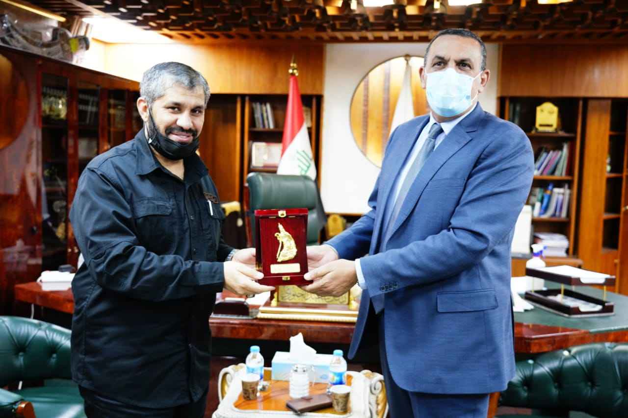 الجبوري  يشيد بتضحيات وجهود فرقة العباس ..