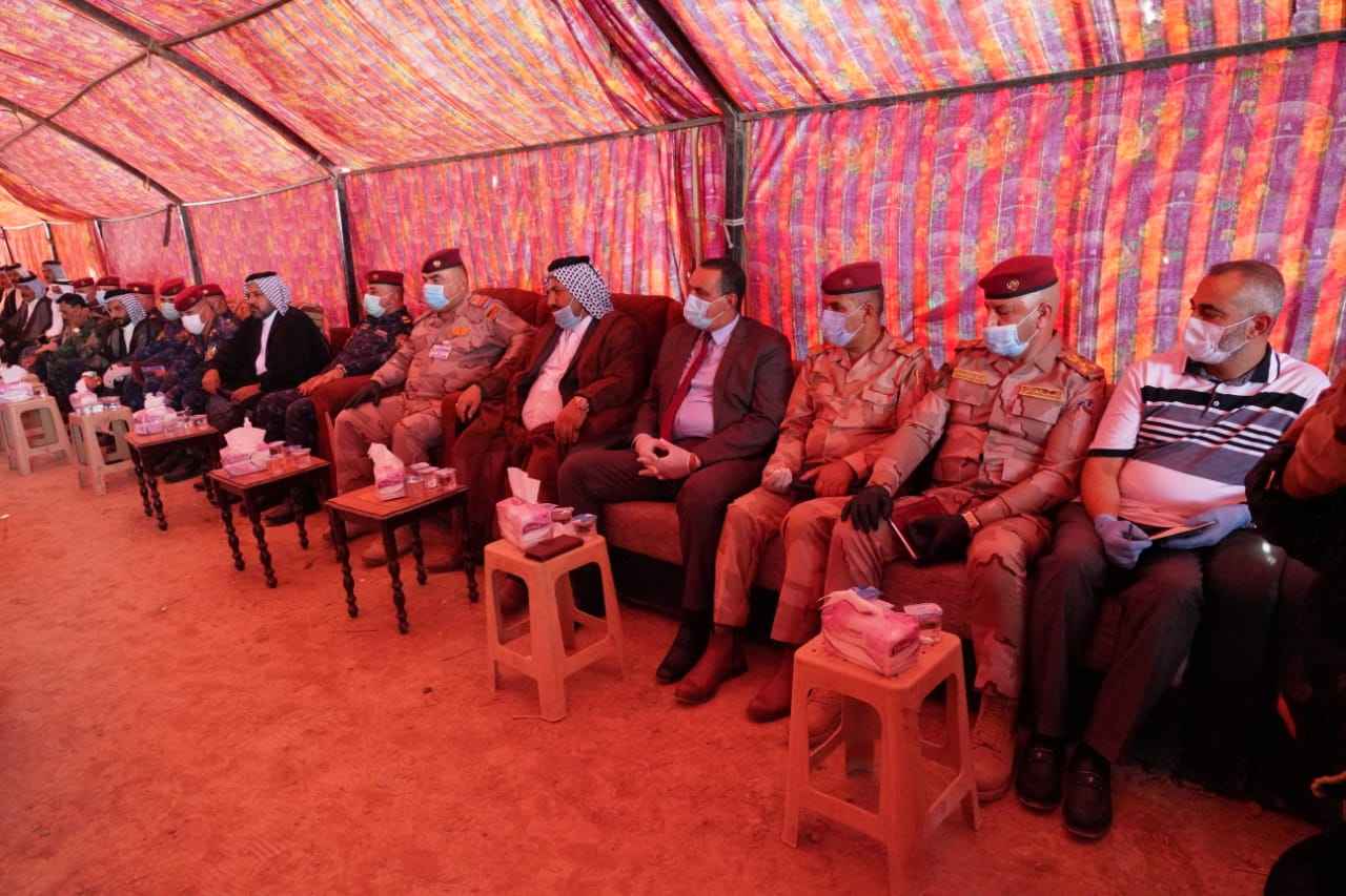  مؤتمر عشائر كبير بمشاركة شيوخ عشائر من الفرات الأوسط  الجبوري .. يؤكد اهمية التعاون بين المواطن والقوات الامنية ,,ويؤكد على الوحدة والتماسك ,, ويشيد بتضحيات ابطال قواتنا الامنية