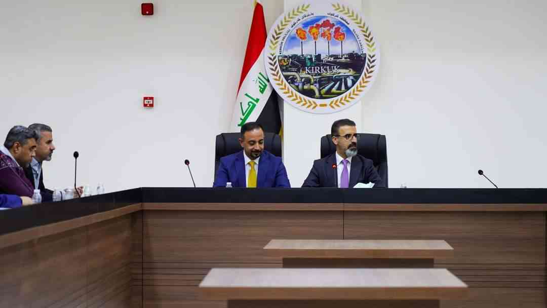 محافظ كركوك ريبوار طه مصطفى   يؤكد خطوات ادارتنا تخدم جميع اهالي كركوك .