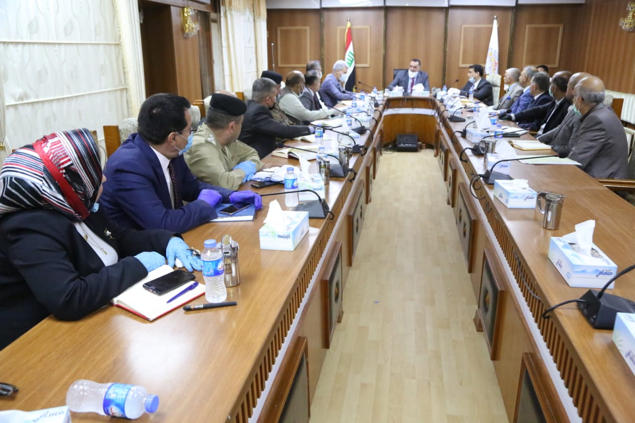   الجبوري  يوجه الدوائر بدعم بلدية كركوك 