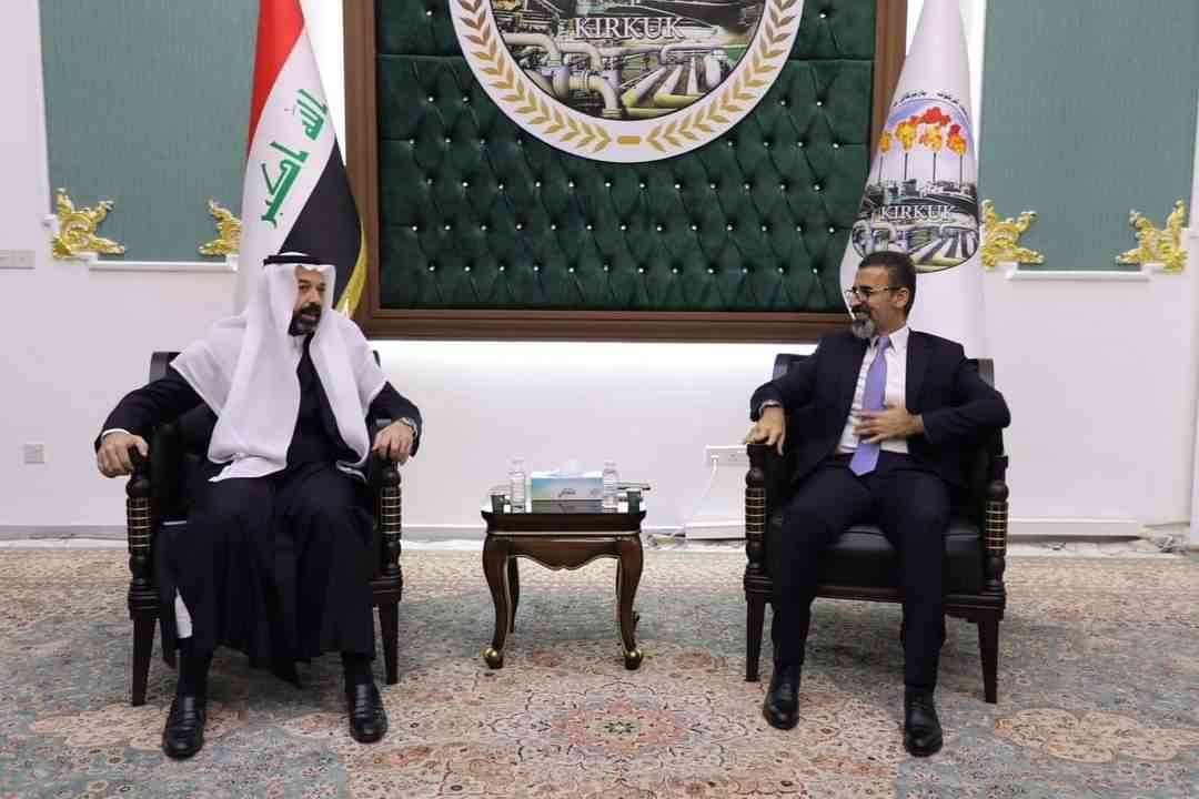 طه والعاصي ..  يؤكدان العمل لإرساء اسس التعايش والشراكة وخدمة مواطني كركوك