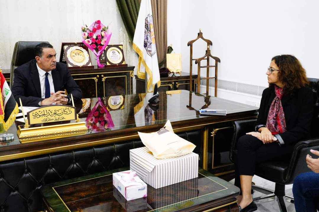 الجبوري يشيد بدور بعثة اليونامي .. ويؤكد على اهمية  التواصل والتعاون المشترك ودعم جهود الأعمار واعادة الأستقرار .