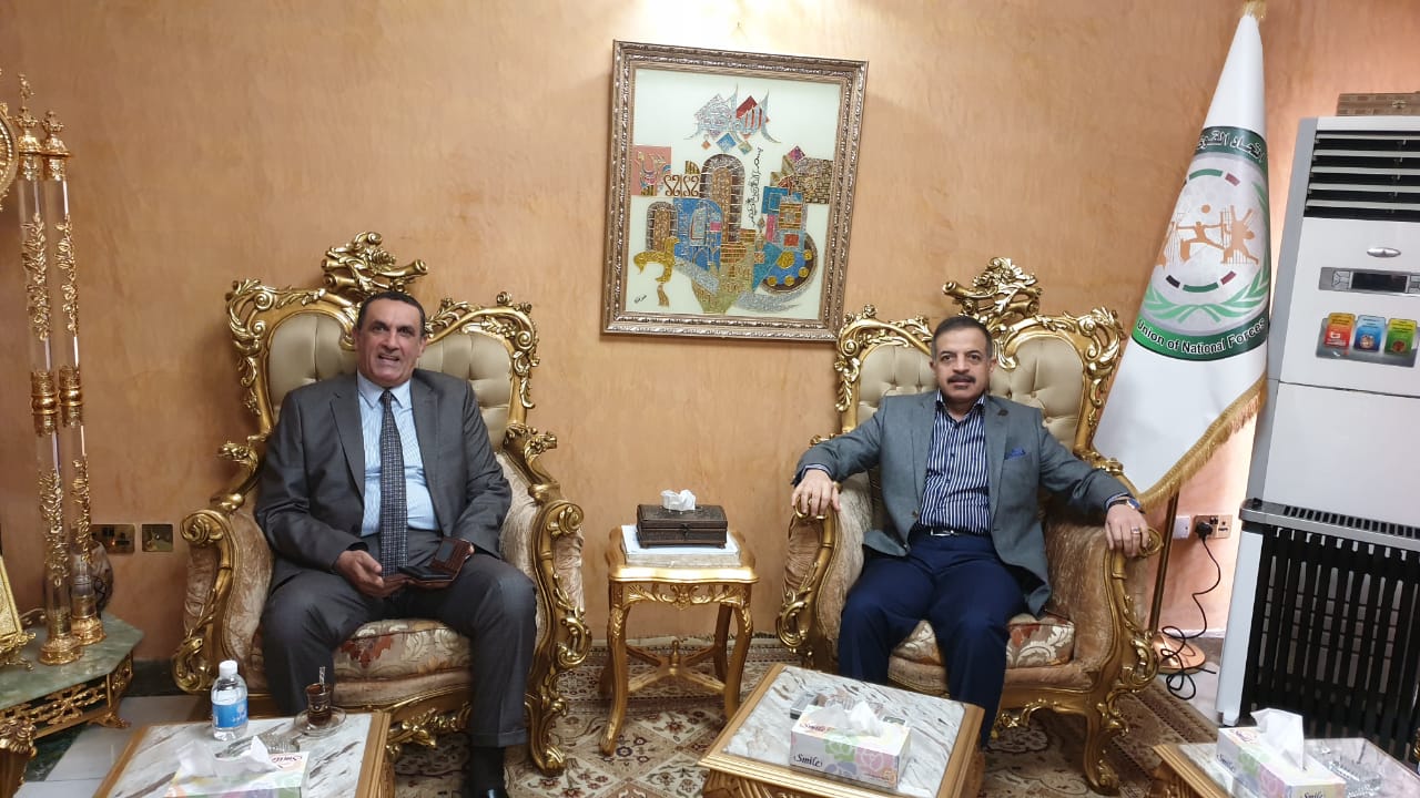  الجبوري وتميم , يبحثان جهود الأعمار وأعادة الأستقرار والموازنة الأتحادية 