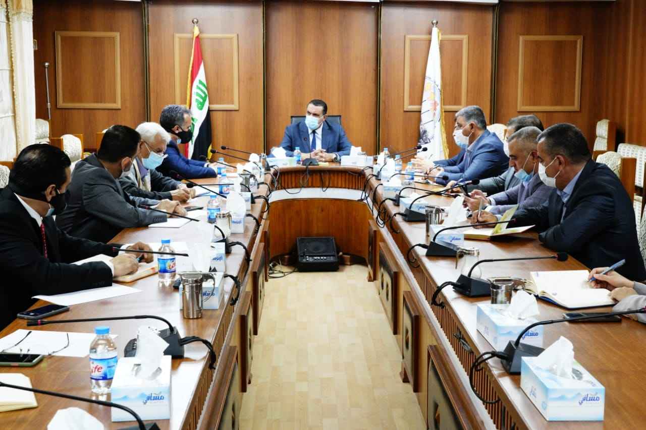    خلال لقاء مدير  منظمة الأغذية والزراعة التابع للأمم المتحده في العراق  الجبوري يؤكد على اهمية تطوير الواقع الزراعي والأروائي في كركوك 