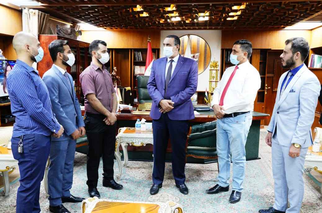  الجبوري  يؤكد حرصه على ضمان فرص عمل للخريجين من جميع مواطني كركوك 