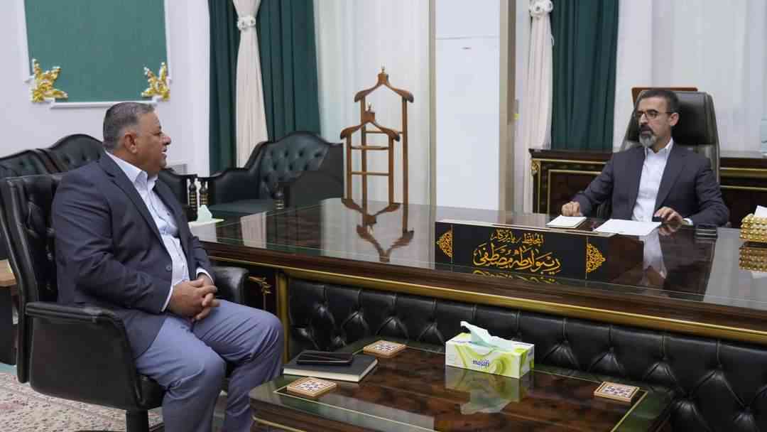 ريبوار طه ..  يبحث دعم القطاع الزراعي ،واهميته لمحافظة كركوك