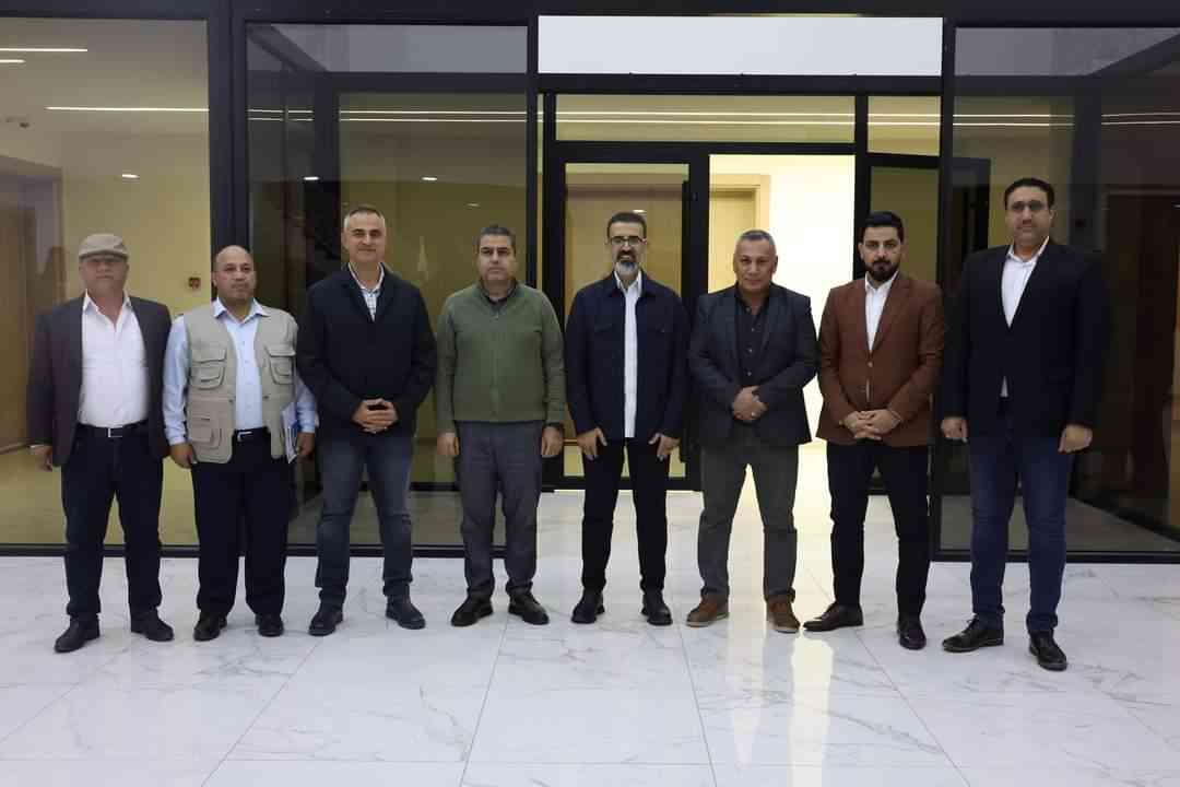 التقى السيد محافظ كركوك ريبوار طه مصطفى رئيس اللجنة المركزية للتعداد العام في كركوك