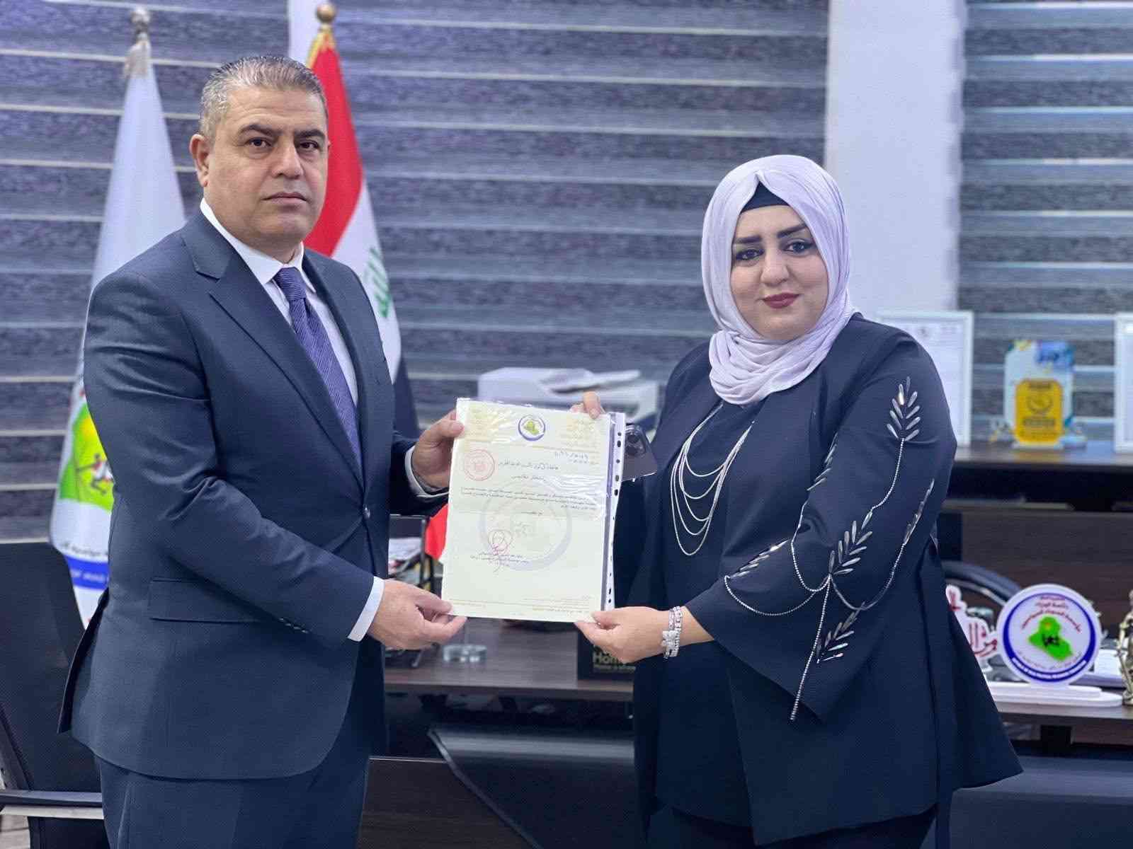 النائب الأول لمحافظ كركوك يزور مديرية السجناء السياسيين