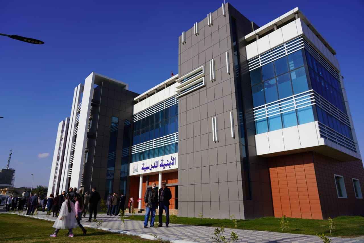 الجبوري  يفتتح المبنى الجديد للابنية المدرسية في كركوك .