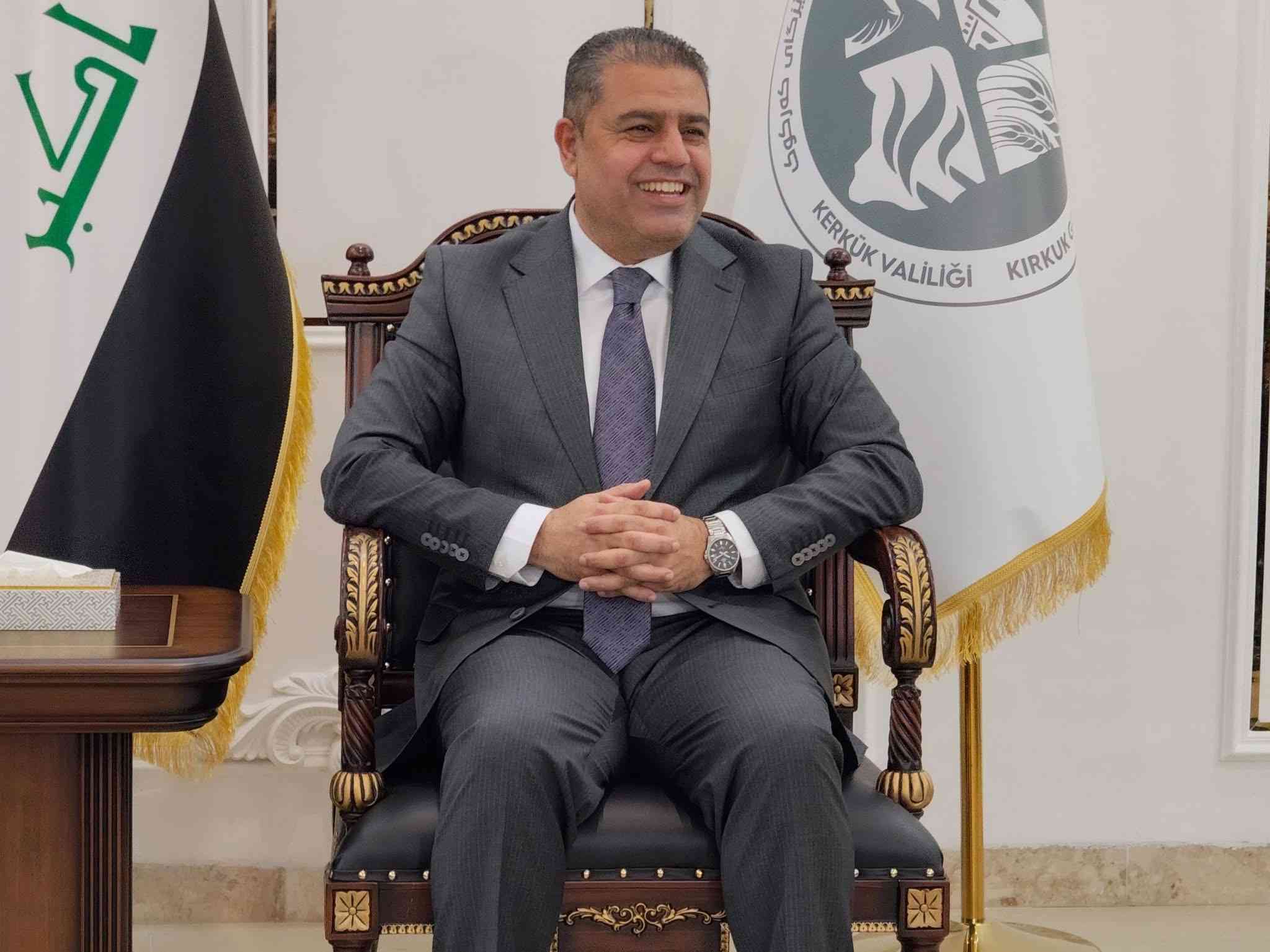 النائب الأول لمحافظ كركوك يشيد بالطلبة الأوائل في محافظة كركوك. 