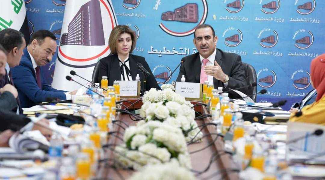 ضيّفته وزارة التخطيط اللجنة العليا لتنفيذ الخطة الوطنية لعودة النازحين تعقد جلستها الثالثة .