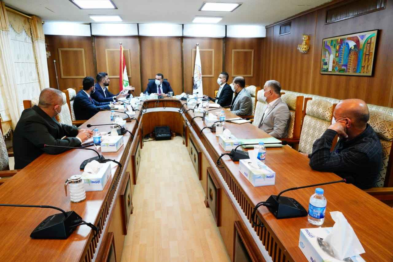 الجبوري يؤكد اهمية الاسراع بتنفيذ مستشفى الحويجة ،وايجاد حلول قانونية تعترض تنفيذه 