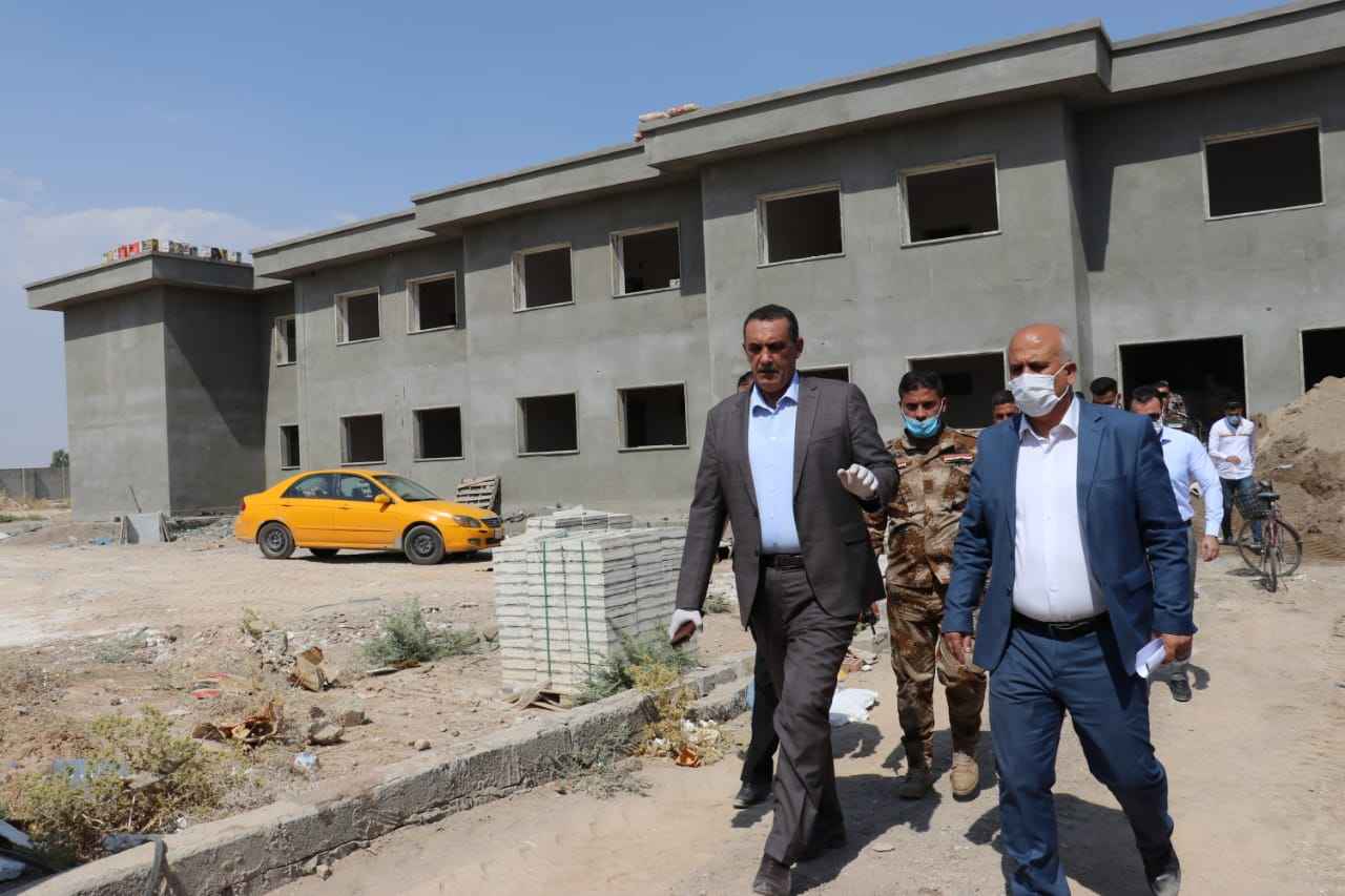  الجبوري  يزور ناحية يايجي ,, ويتابع تنفيذ مشاريعها ويشيد بتعايش مواطنيها 