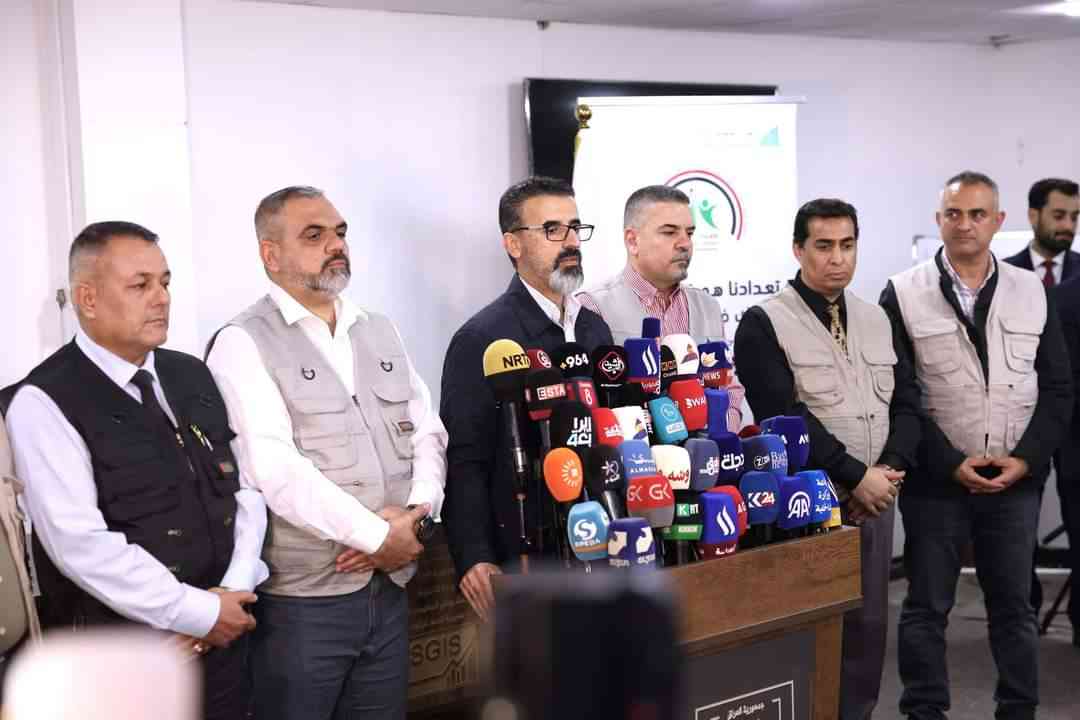 المؤتمر الصحفي للسيد محافظ كركوك ريبوار