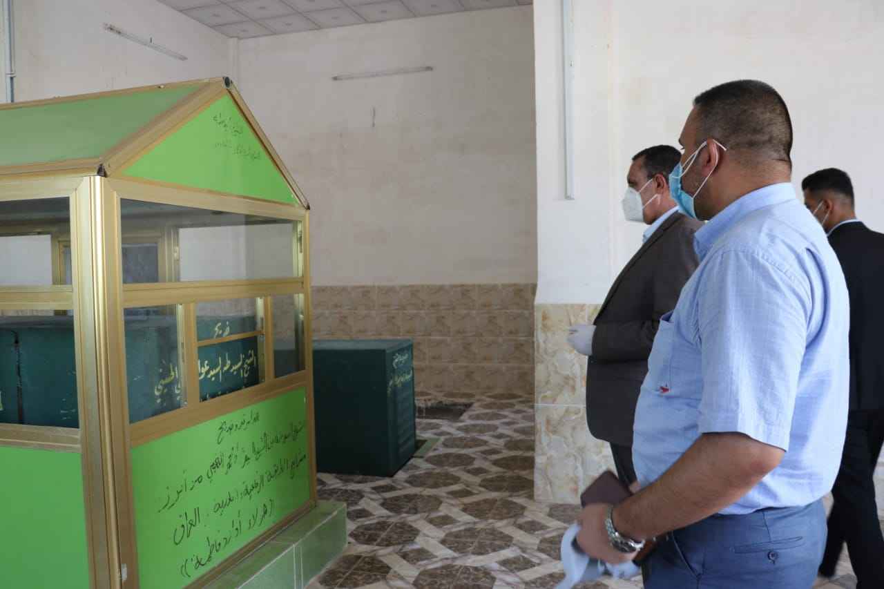   الجبوري  يزور مرقد السيد عواد النعيمي ,, ويؤكد على الوسطية والأعتدال لترسيخ التعايش والسلام في كركوك 