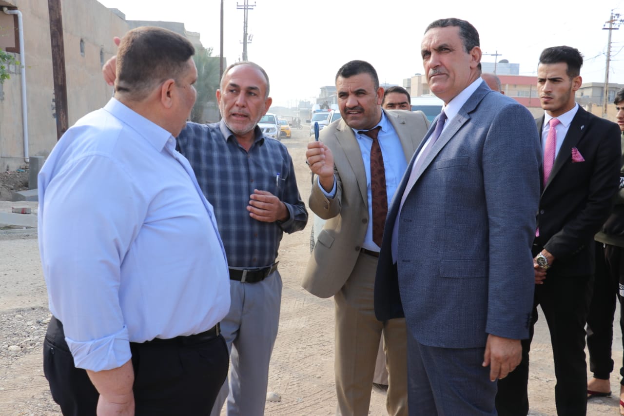  الجبوري  هدفنا الوفاء لمواطني كركوك وخدمتهم .. وسنحاسب كل من لا ينفذ المشاريع وفق التعليمات والقوانين المحدده .