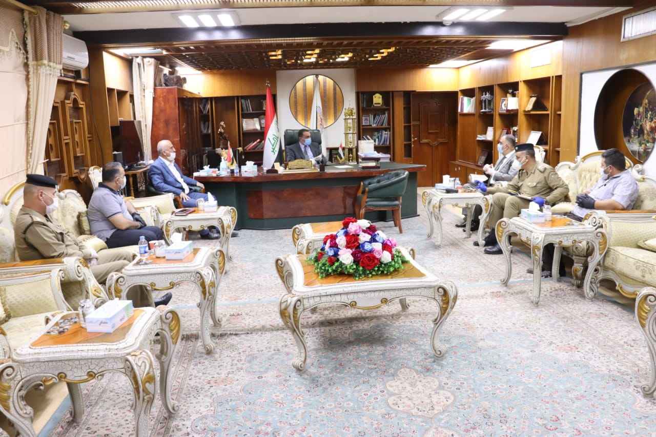 ادارة كركوك  توجه بتفعيل عمل لجنة ازالة التجاوزات ,,وتؤكد على تطبيق القانون  