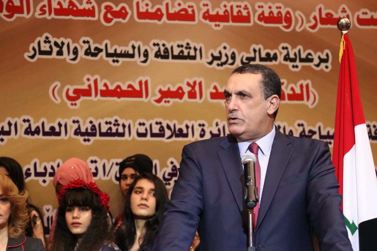 الجبوري  يفتتح مهرجان كركوك للعام 2019  سيادته ..يشيد بالقوات الأمنية وتعايش مكونات المحافظة ,, ويعد بمشاريع خدمية واعدة .. 