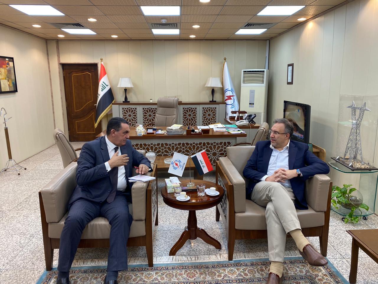  الخطيب والجبوري  يبحثان سبل دعم ساعات تجهيز الكهرباء في كركوك ،والأسراع بصيانة محطة تازه والدبس .