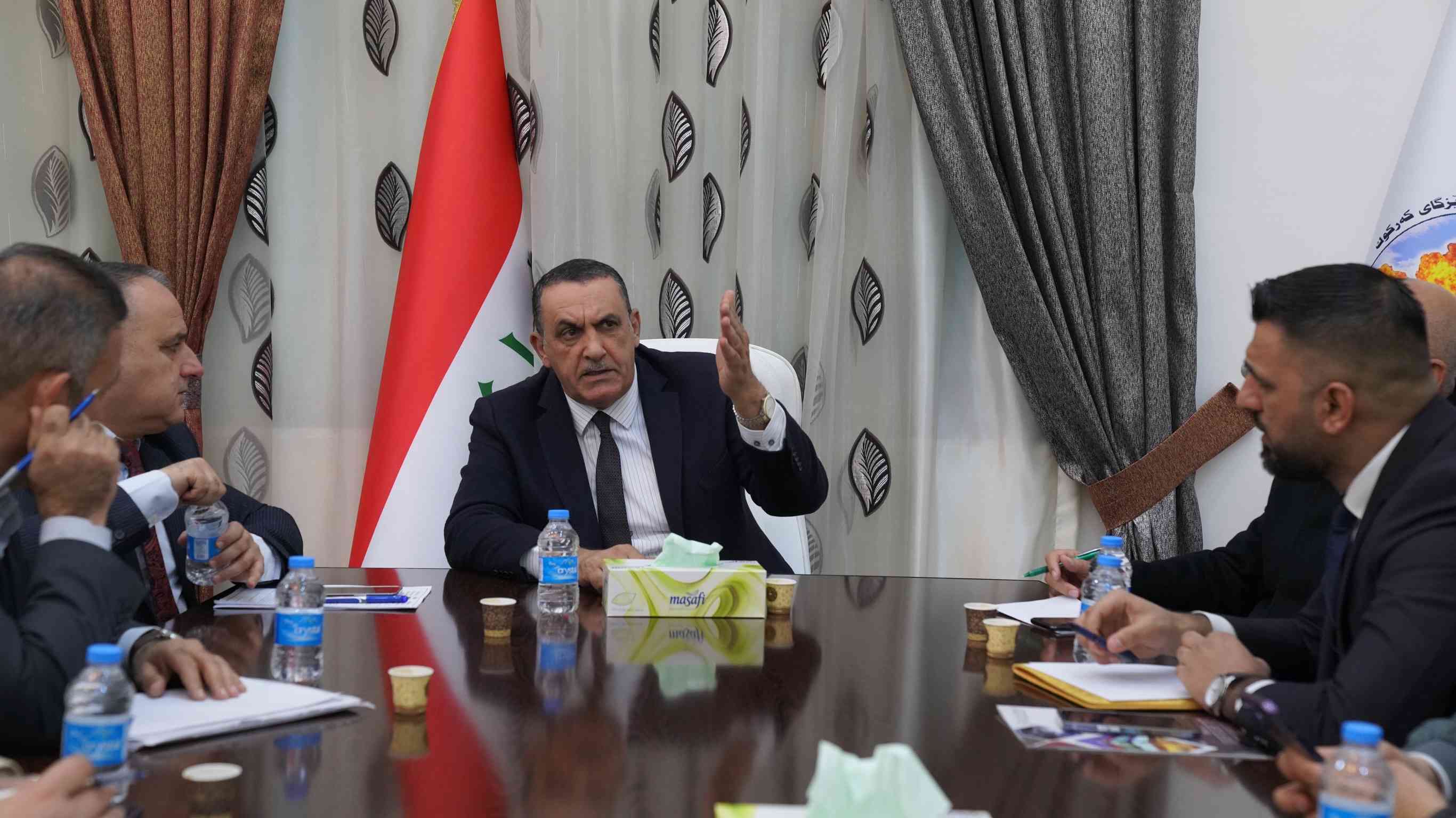  الجبوري .. علينا العمل جميعاً للحفاظ على نظافة مدينة كركوك ،ومواجهة التحديات بعمل وفريق واحد .