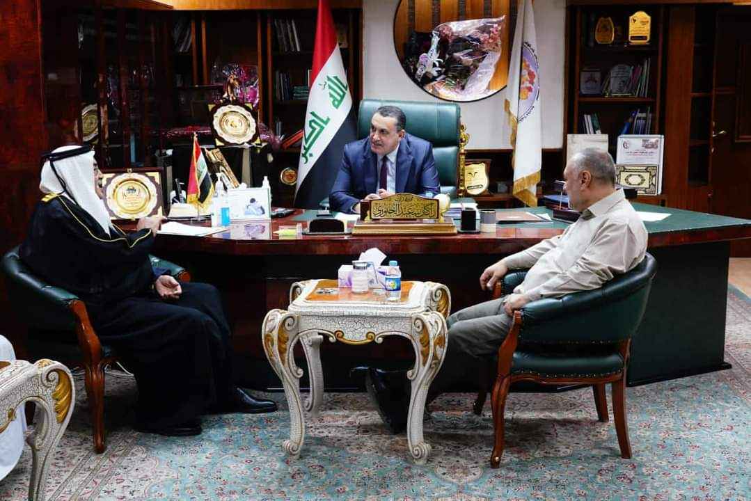 الجبوري يبحث مع معاون قائد المقر المتقدم جهود تعزيز الاستقرار جنوب كركوك وخدمة مواطنيها .
