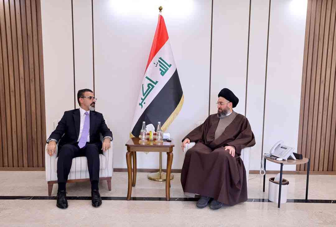 محافظ كركوك ريبوار طه مصطفى   يزور سماحة السيد عمار الحكيم .