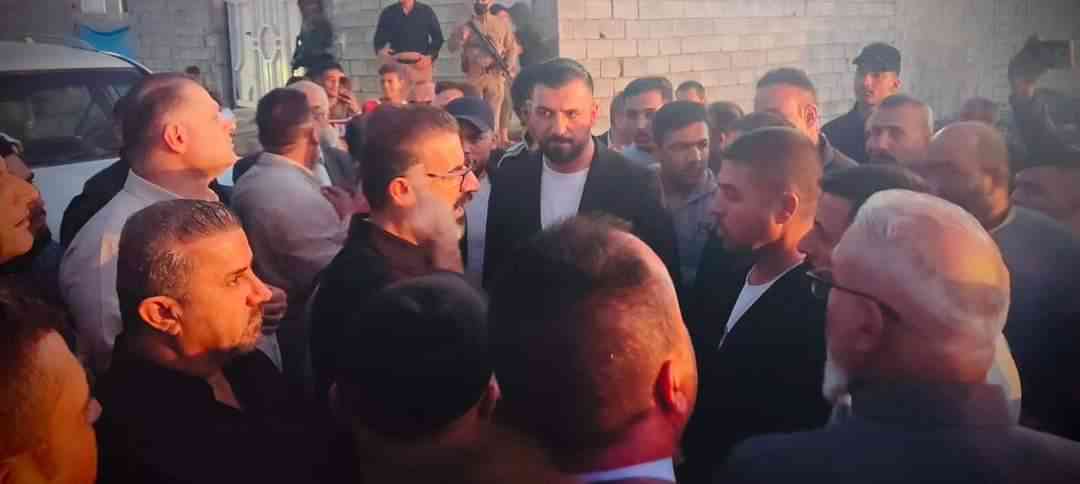 محافظ كركوك ريبوار طه مصطفى   يزور منطقة الصالحي .