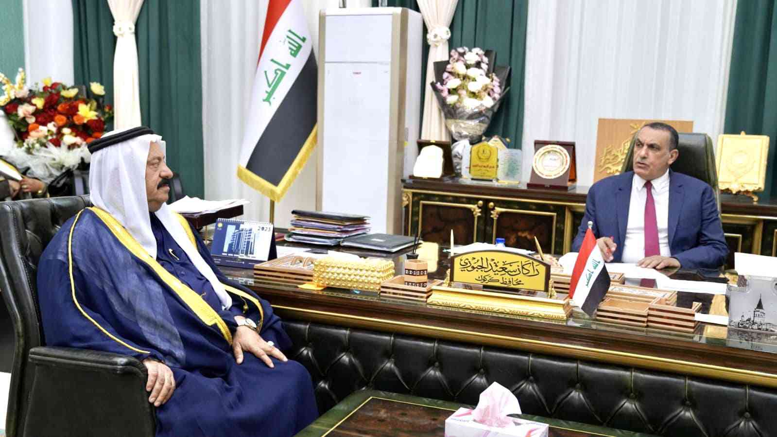 الجبوري يؤكد …واجبنا خدمة المواطنين  ومبنى المحافظة مفتوحة لخدمة اهلنا الكرام في كركوك .